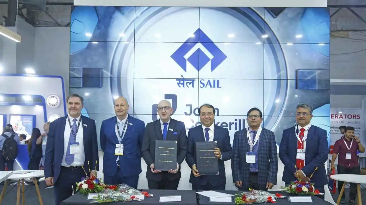 SAIL and John Cockerill India sign MoU