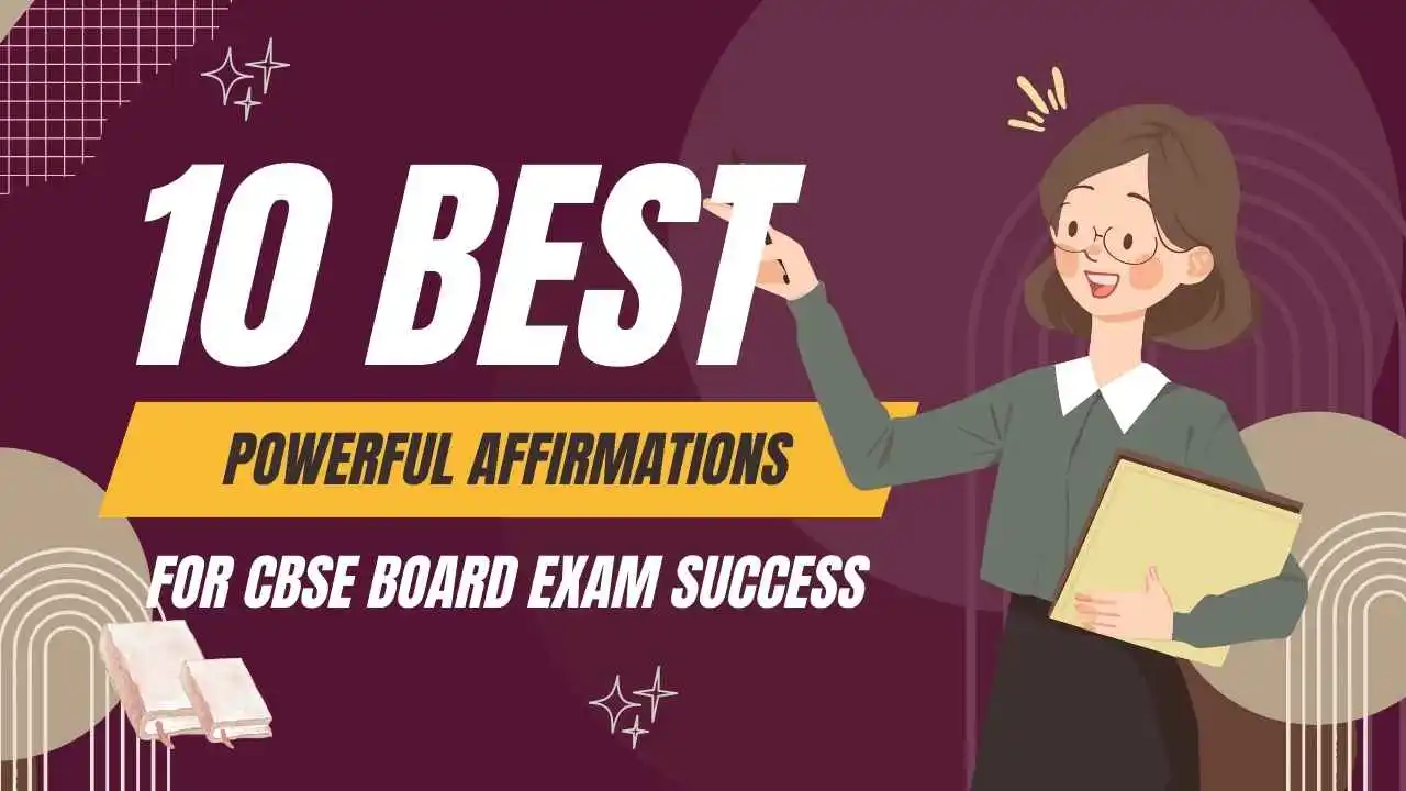 affirmations for CBSE Board Exam Success