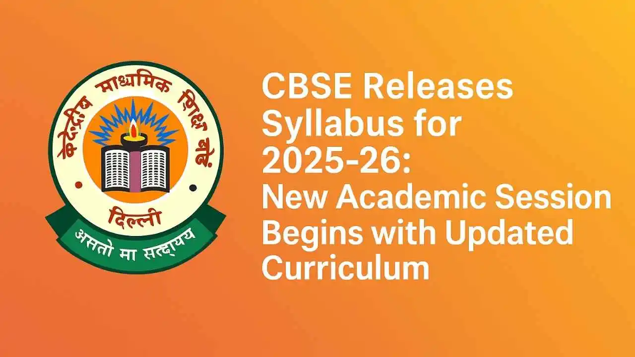 CBSE Syllabus 2025-26