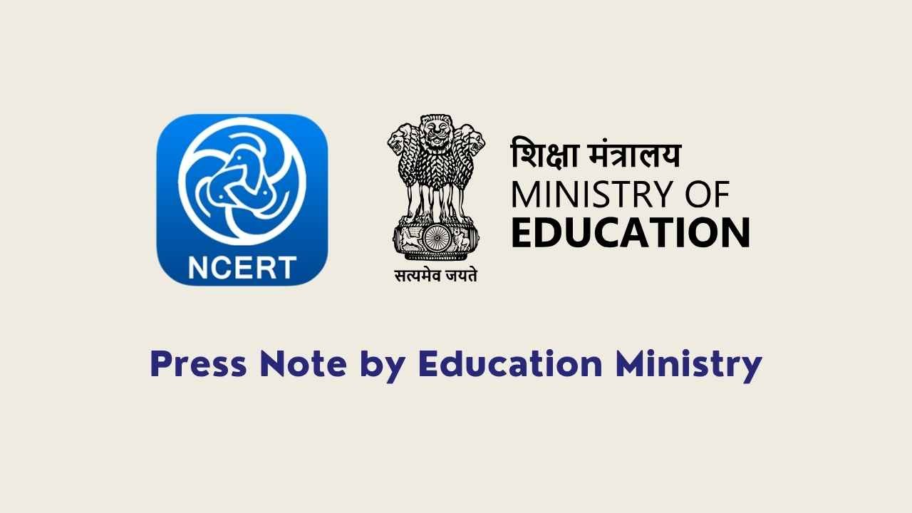 Press Note by Education Ministry