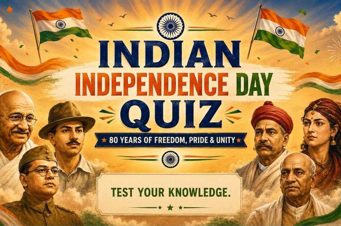 Indian Independence Day Quiz 2026